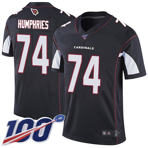 Arizona Cardinals Limited Black Men D.J. Humphries Alternate Jersey NFL Football #74 100th Season Vapor Untouchable->arizona cardinals->NFL Jersey